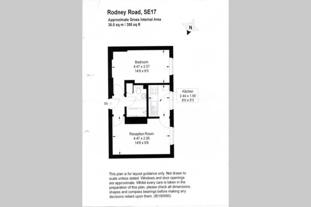 Central 1 Bedroom Apartment *Zone 1* Elephant And Castle Лондон Екстер'єр фото